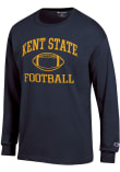 Main image for Mens Kent State Golden Flashes Navy Blue Champion Football Icon Jersey Tee
