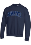 Main image for Mens Penn State Nittany Lions Navy Blue Champion Tonal Embroidered Crew Sweatshirt
