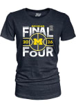 Main image for Michigan Wolverines Navy Blue Blue 84 2026 Men's Basketball Final Four Bound Short Sleeve T-Shirt