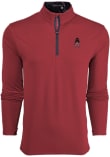 Main image for Mens Indiana Hoosiers Red Greyson Tate Qtr Zip Pullover