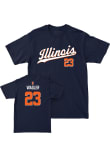 Main image for Keaton Wagler Campus Ink Navy Blue Illinois Fighting Illini  Short Sleeve Fashion T Shirt