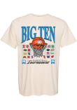 Main image for Big Ten Ivory Something Inked 2026 Big Ten Basketball Tournament Short Sleeve T Shirt