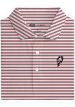 Main image for Mens Ohio State Buckeyes Red Onward Reserve Club House Stripe Short Sleeve Fashion Polo