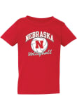 Main image for Toddler Nebraska Cornhuskers Red Summit Sportswear No 1 Volleyball Short Sleeve T-Shirt