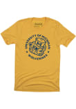 Main image for Michigan Wolverines Yellow Homefield Vintage Sailor Bear Short Sleeve Fashion T Shirt