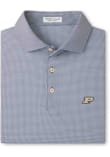 Main image for Mens Purdue Boilermakers Charcoal Peter Millar Border Short Sleeve Fashion Polo