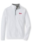Main image for Mens Nebraska Cornhuskers White Peter Millar Perth Qtr Zip Pullover