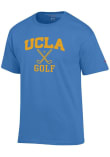 Main image for UCLA Bruins Light Blue Champion Golf Icon Jersey Short Sleeve T Shirt