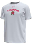 Main image for Maryland Terrapins White Under Armour Mascot Tech Short Sleeve T Shirt