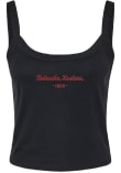 Main image for Womens Nebraska Cornhuskers Black Summit Sportswear Micro Font Tank Top