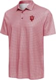 Main image for Mens Indiana Hoosiers Red Antigua Breeze Short Sleeve Polo Shirt