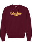 Main image for Womens Central Michigan Chippewas Maroon Summit Sportswear Alumni Crew Sweatshirt