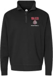 Main image for Miles Walker Mens Rally Black Ohio State Buckeyes Football NIL Embroidered Qtr Zip Pullover