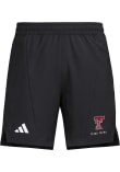 Main image for Mens Texas Tech Red Raiders Black Adidas D4T Knit Shorts