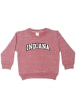 Main image for Toddler Indiana Hoosiers Cardinal Little King Knobby Long Sleeve Crew Sweatshirt