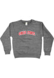 Main image for Youth Ohio State Buckeyes Black Little King Knobby Arch Long Sleeve Crew Sweatshirt