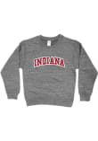 Main image for Youth Indiana Hoosiers Black Little King Knobby Arch Long Sleeve Crew Sweatshirt