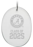 Main image for Alabama Crimson Tide Class of 2025 Oval Ornament - White