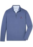 Main image for Mizzen+Main Arkansas Razorbacks Mens Black KPI Long Sleeve Qtr Zip Pullover