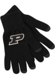 Main image for Purdue Boilermakers LogoFit Smart Touch Mens Gloves - Black