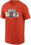 Main image for Bowling Green Falcons Orange Nike Football Battle of I-75 Football Rivalry Short Sleeve T Shirt