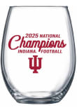 Main image for White Indiana Hoosiers 15oz 2025 National Champs Stemless Wine Glass