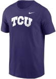 Main image for TCU Horned Frogs Purple Nike Hero SuperFrog Short Sleeve T Shirt