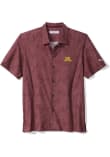 Main image for Mens Minnesota Golden Gophers Maroon Tommy Bahama Saltwater Fronds Short Sleeve Dress Shirt