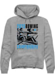 Main image for Mens Big Ten Grey Rally 2025 Rowing Championships Hooded Sweatshirt