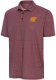 Main image for Mens Central Michigan Chippewas Maroon Antigua Trellis Short Sleeve Polo Shirt