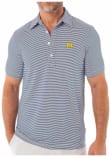 Main image for Mens Navy Blue Michigan Wolverines Hobby Stripe Short Sleeve Fashion Polo