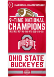 Main image for Red Ohio State Buckeyes 2024 Football National Champions 30x60 Beach Towel