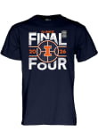 Main image for Illinois Fighting Illini Navy Blue Blue 84 2026 Men's Basketball Final Four Bound Short Sleeve T S..