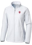 Main image for Womens Indiana Hoosiers White Columbia Heat Seal Kruser Ridge Light Weight Jacket
