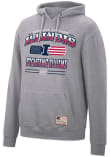 Main image for Mens Illinois Fighting Illini Grey Colosseum OHT Stacked Flag Logo Hooded Sweatshirt