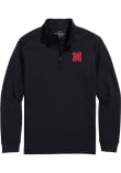 Main image for Mens Black Nebraska Cornhuskers Clubhouse Qtr Zip Pullover