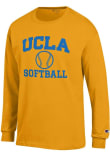 Main image for Mens UCLA Bruins Gold Champion Softball Icon Jersey Tee