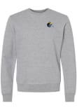 Main image for Mens Grey Michigan Wolverines Helmet Crew Sweatshirt