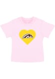 Main image for Toddler Girls Pink Western Michigan Broncos Heart Short Sleeve T-Shirt