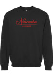 Main image for Womens Nebraska Cornhuskers Black Summit Sportswear Alumni Crew Sweatshirt