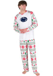Main image for Mens Penn State Nittany Lions White Concepts Sport Holiday Tidings Loungewear Sleep Pants