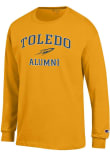 Main image for Mens Toledo Rockets Gold Champion Mascot Alumni Jersey Tee