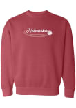 Main image for Womens Nebraska Cornhuskers Red Summit Sportswear Volleyball Shine Crew Sweatshirt