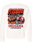 Main image for Mens Indiana Hoosiers Ivory Something Inked 2026 Peach Bowl Bound Crew Sweatshirt