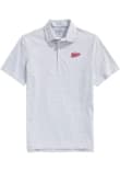 Main image for Mens Indiana Hoosiers Grey Vineyard Vines Sankaty Short Sleeve Fashion Polo