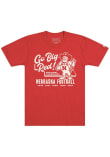 Main image for Nebraska Cornhuskers Red Homefield Football Go Big Red Short Sleeve Fashion T Shirt