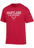 Main image for Maryland Terrapins Red Champion Mens Lacrosse Short Sleeve T Shirt