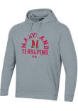 Main image for Mens Maryland Terrapins Grey Under Armour All Day Fleece Hooded Sweatshirt