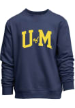 Main image for Mens Navy Blue Michigan Wolverines UM Crew Sweatshirt
