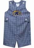 Main image for Toddler Kent State Golden Flashes Blue Vive La Fete Gingham Overalls